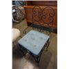 Image 2 : 2 METAL VANITY CHAIRS