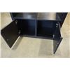 Image 3 : BLACK CUBICAL SHELF WITH 2 DOORS