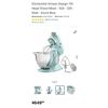 Image 1 : As New KitchenAid Artisan Design Tilt-Head Stand Mixer - 5Qt - 325-Watt - Azure Blue - Retail $649.9