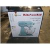 Image 2 : As New KitchenAid Artisan Design Tilt-Head Stand Mixer - 5Qt - 325-Watt - Azure Blue - Retail $649.9