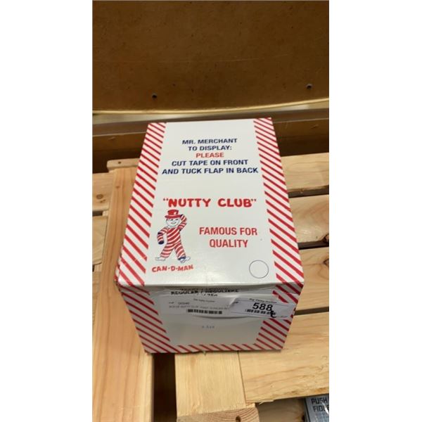 BOX OF NUTTY CLUB YEAST 12 PACKS IN BOX BB12/31, 2021