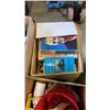 Image 3 : 4 BOXES OF ESTATE GOODS, TOOLS, ETC