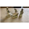 Image 1 : 3 TENGRA PORCELAIN FIGURES - MADE IN SPAIN
