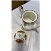 Image 8 : ROYAL ALBERT OLD COUNTRY TEAPOT - AS IS AND SAUCER