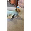 Image 3 : LIMOGES OHINA CHINA DRESSER TRAY, JAR WITH STOPPER AND PERFUME ATOMIZER