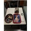 Image 1 : 2 VINTAGE COCA COLA AND PEPSI TRAYS WITH BOX OF DALMATION FIGURES