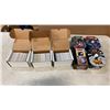 Image 1 : 3 BOXES OF YUGIOH CARDS AND 4 CARD STORAGE TINS - 3 POKEMON, 1 YUGIOH