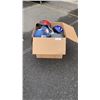 Image 1 : Large Box of bike helmets and hard hats