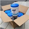 Image 3 : NEW BOX OF 6 TUBS PURELL SANITZING WIPES KILLS 99.9% GERMS 276 WIPES PER TUB RETAIL $140 PER BOX