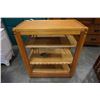 Image 2 : WOOD SHELF AND SLAT ENDTABLE