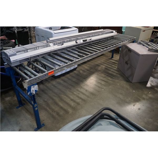 10FT X 24" ROLLER CONVEYOR