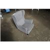 Image 1 : GREY BUTTONBACK KIDS WINGBACK CHAIR