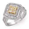 Image 1 : Fine Jewelry Ring 1.26 ctw Diamond 14K 2Tone Gold