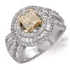 Image 1 : Fine Jewelry Ring 1.6 ctw Diamond 14K 2Tone Gold