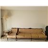 Image 1 : Antique Couch & Chair with side table & lamps