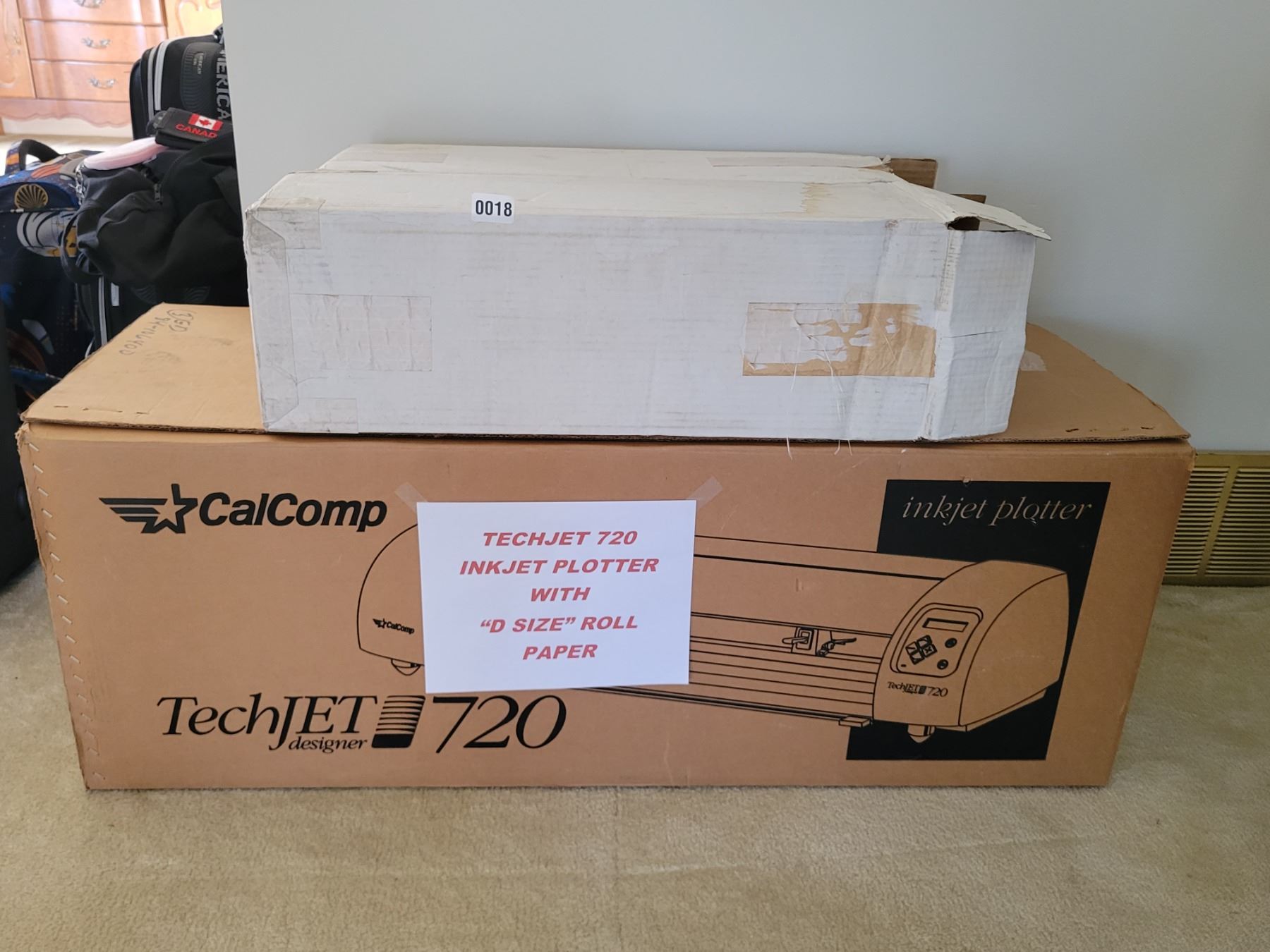 Techjet 720c TechJet 720 - Beck Auctions Inc.