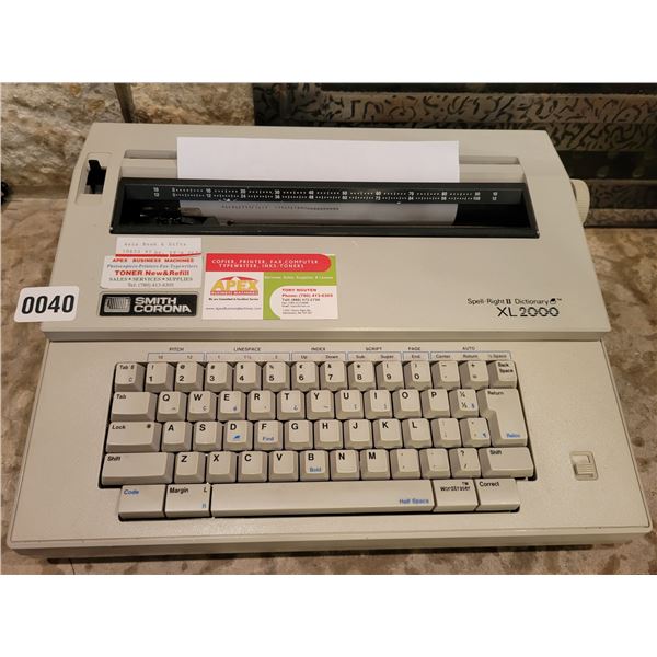 Smith Corona Typewriter