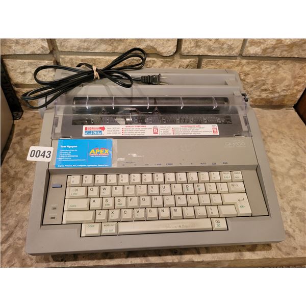 Electronic Typewriter