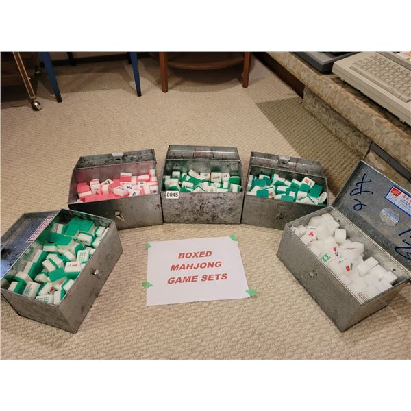 5 Boxes of Mahjong