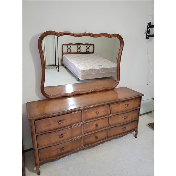 Double Bed & Dresser