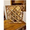 Image 3 : Vintage TV & 12 Bottle Wine Rack