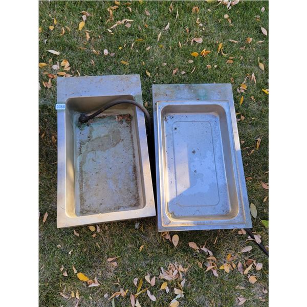 2 G.E. Industrial Buffet Warming Stations