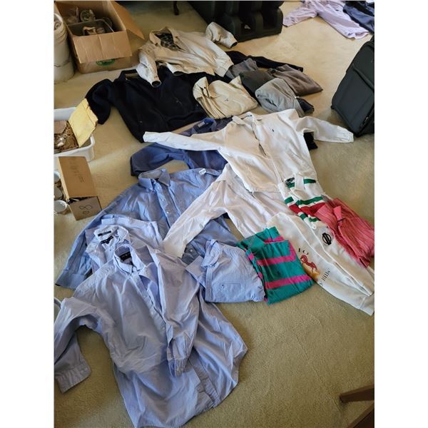 Assorted Men's Brand Name Clothing - Small & Medium