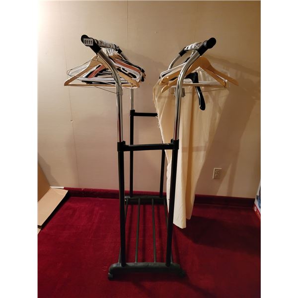 Large Clothes Rack on Wheels