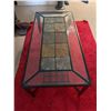 Image 1 : Glass & Stone Tile Coffee Table