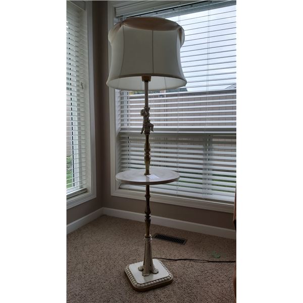 Lamp with Table