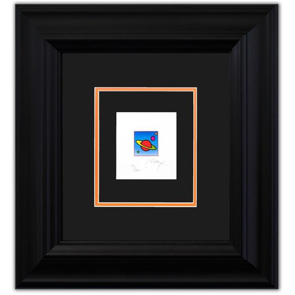 Peter Max- Original Lithograph "COSMIC SATURN II (Mini)"