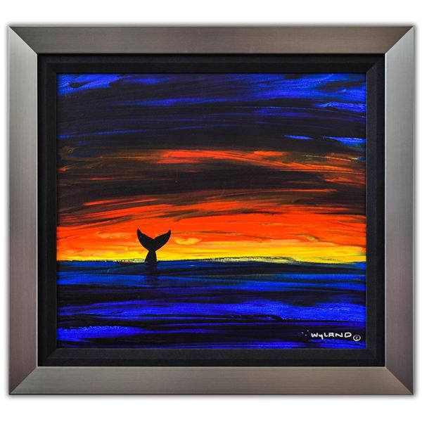 Wyland- Original Painting on Canvas "Whale Tail"