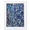 Image 1 : Wyland, "Splash 18" Framed Original Watercolor Painting Hand Signed with Letter of Authenticity.