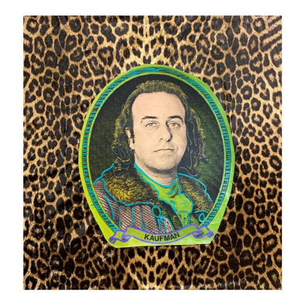 Steve Kaufman (1960-2010) "Steve Kaufman" Hand Signed and Numbered Limited Edition Hand Pulled silks