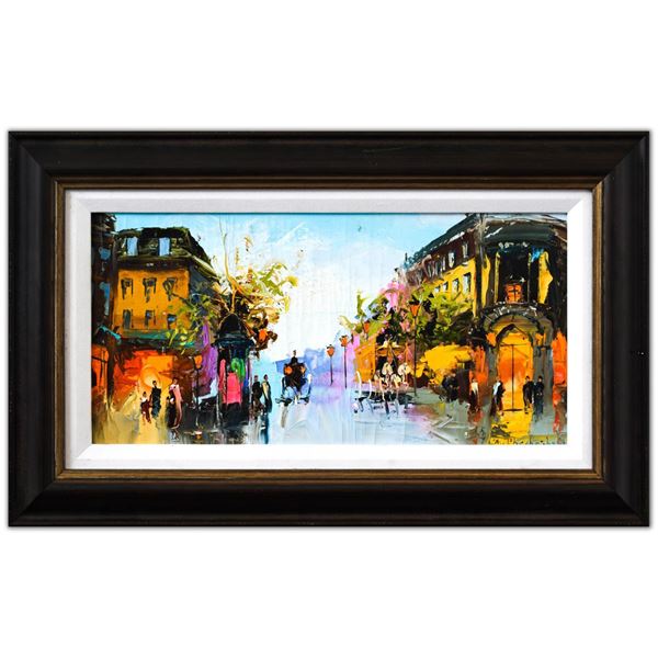 Shalva Phachoshvili- Original Oil on Canvas "Old Memory"