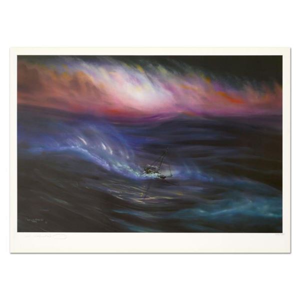 Wyland, "Storm" Limited Edition Lithograph, Numbered and Hand Signed with Certificate of Authenticit