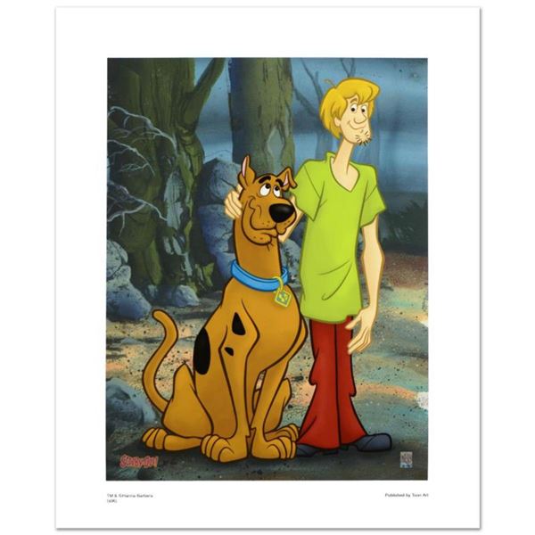 "Scooby & Shaggy Standing" Limited Edition Giclee from Hanna-Barbera, Numbered with Hologram Seal an