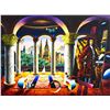 Image 2 : Ferjo- Original Oil on Canvas "Masters Symphony in London"