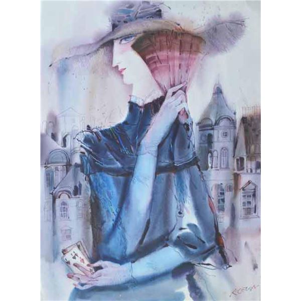 Klevan- Watercolor on Paper "Untitled"