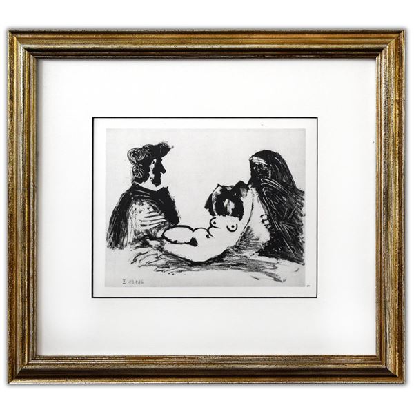 Pablo Picasso- Offset Lithograph "From The 347 Series"