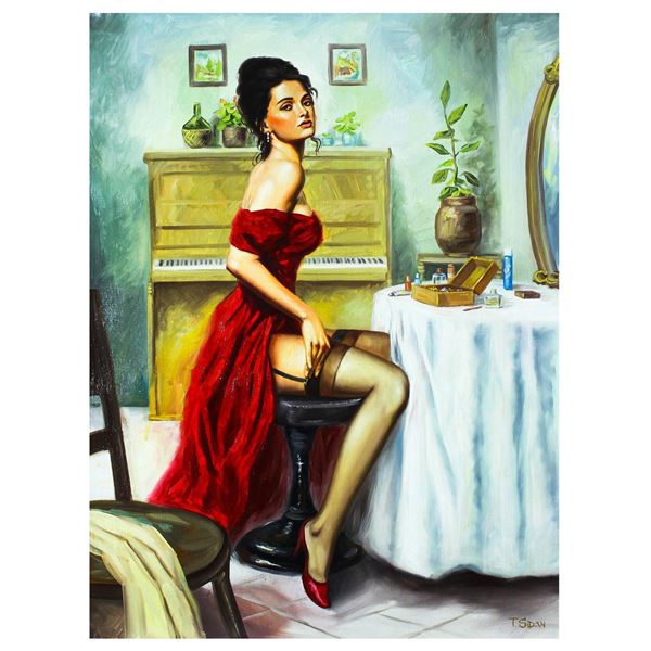 Taras Sidan- Original Oil on Canvas "Graziana"