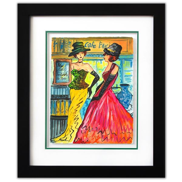 Patricia Govezensky- Original Watercolor "Lorena & Noemia"