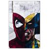 Image 1 : Marvel Comics- Giclee on canvas "Moon Knight #5"
