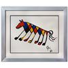 Image 1 : Alexander Calder- Lithograph on Arches Paper "Flying colors - Beastie"