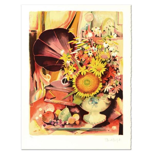 Robert Vernet Bonfort, "Bouquet" Limited Edition Lithograph, Numbered and Hand Signed.