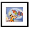 Image 1 : HANNA-BARBERA- Sericel "Fred Tossing Pebbles"
