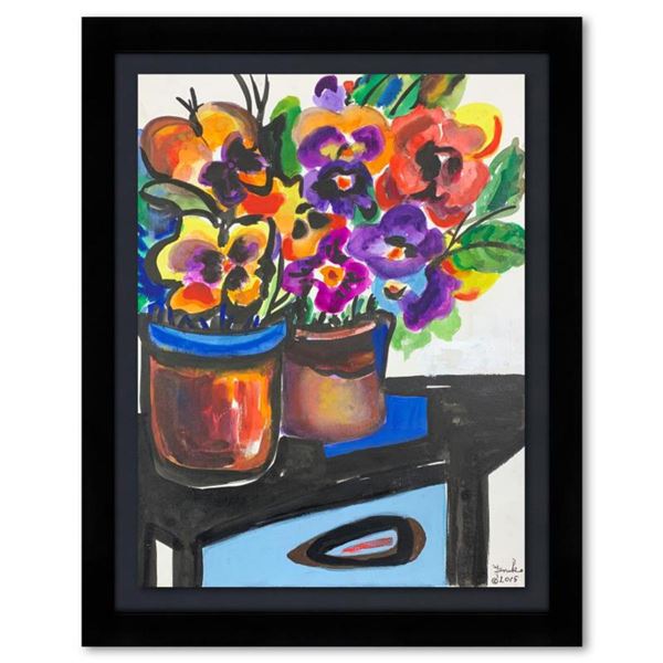 Jenik Cook, Framed Original Acrylic Painting, Hand Signed, Letter of Authenticity.