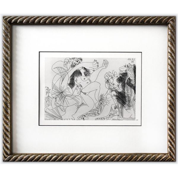 Pablo Picasso- Offset Lithograph "From The 347 Series"