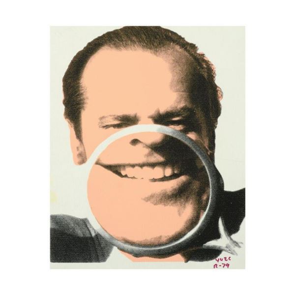 Ringo Daniel Funes (Protege of Andy Warhol's Apprentice, Steve Kaufman), "Jack" One-of-a-Kind Hand P