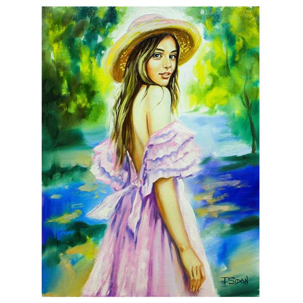 Taras Sidan- Original Oil on Canvas "Teresa"